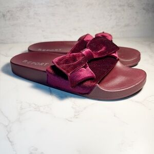 Report Women’s Black Slides In Size 10 EUR 41 (item5)